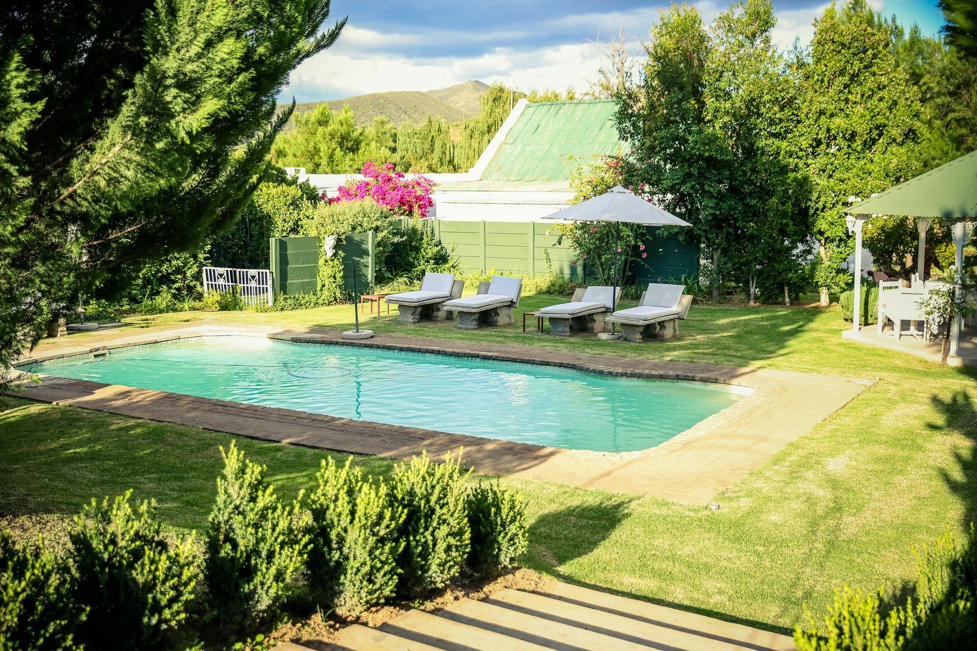 Oue Werf Country House Oudtshoorn Exteriör bild